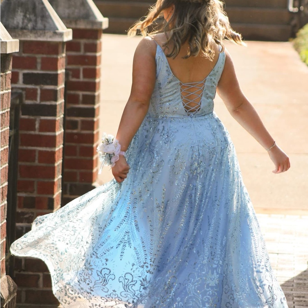 Ella Grace Couture Prom Dress.